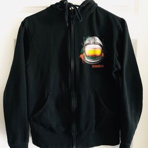 Coachella Vintage Throwback ZIP Hoodie